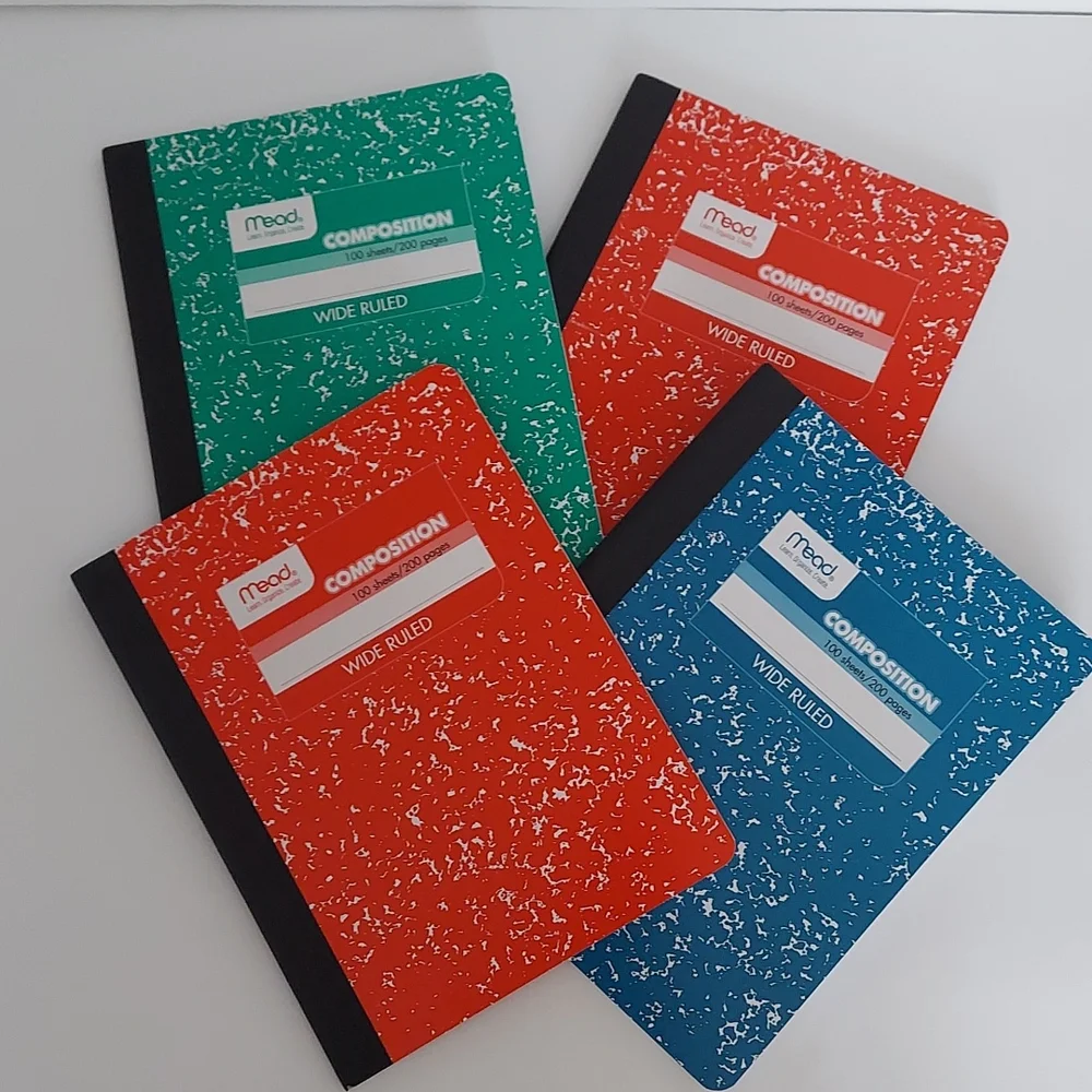Mead Wide Ruled Composition Notebook Bundle